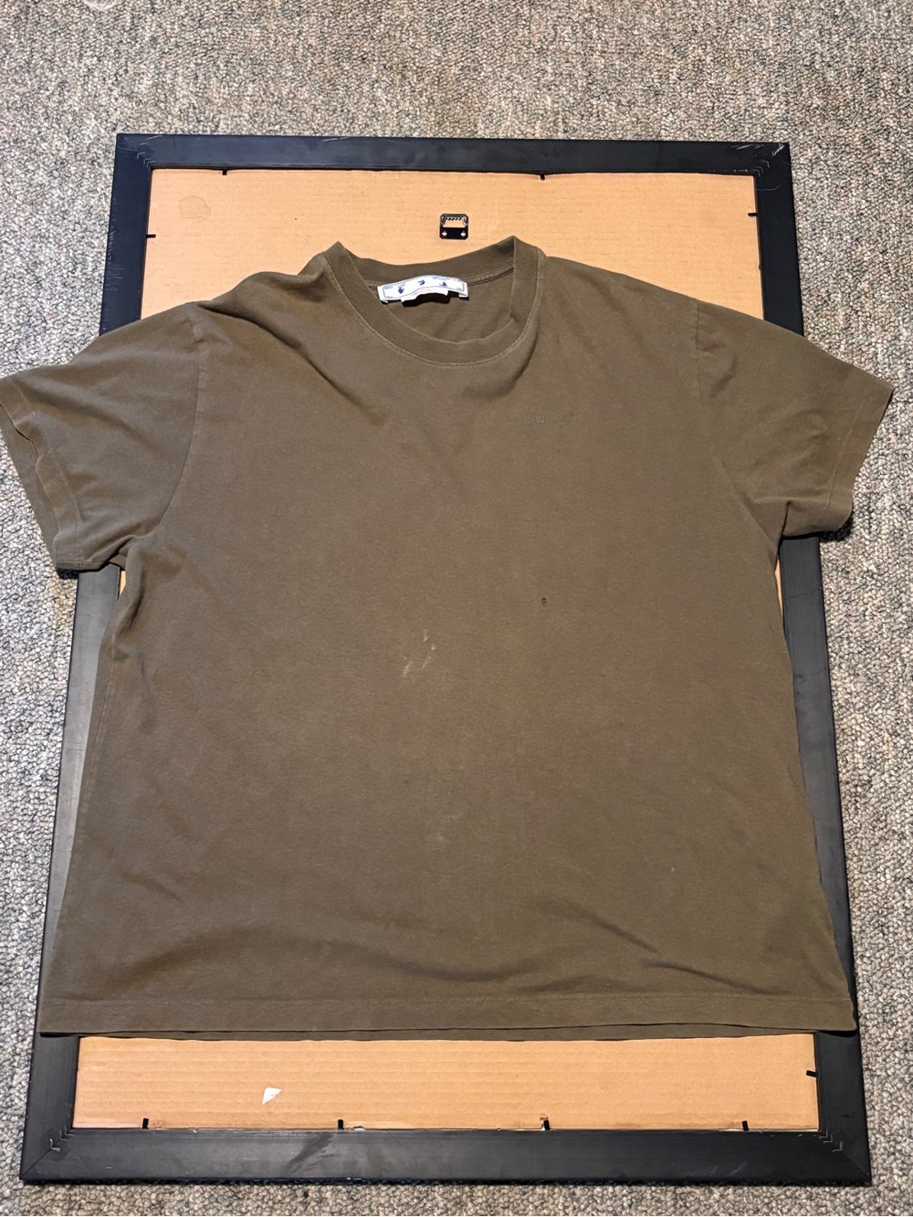Off-White Label T-shirt “Seasonal 2013” Authentic  Used No Tags